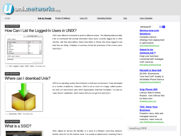 www.unixnetworks.org