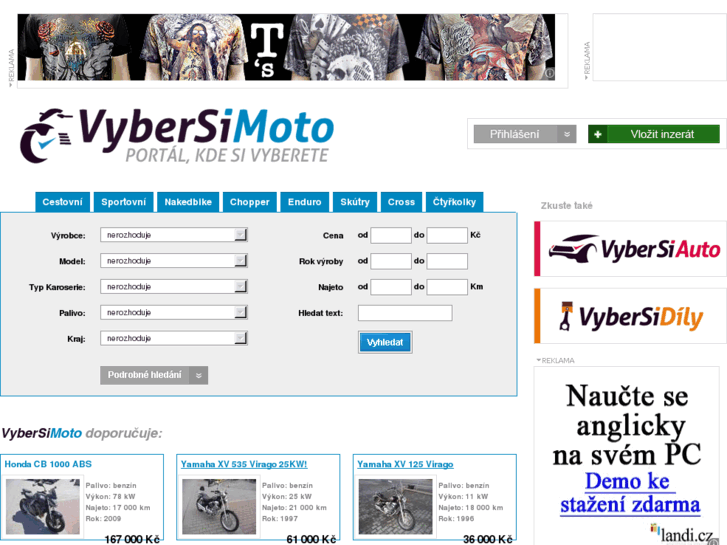 www.vybersimoto.cz