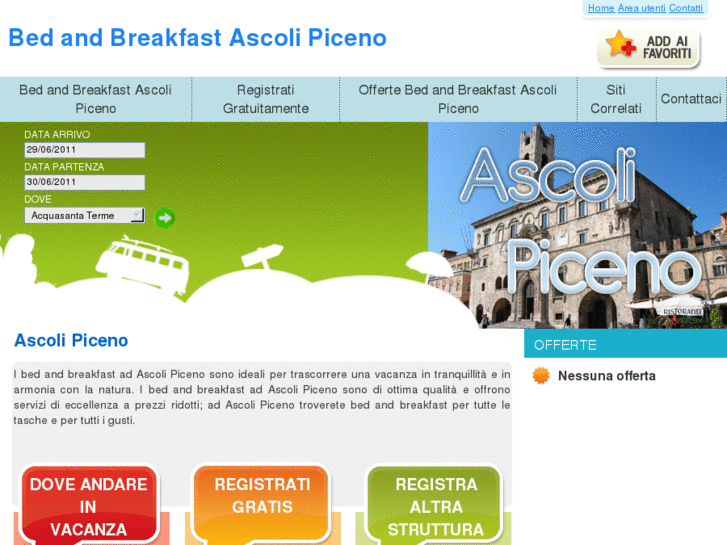 www.bedandbreakfastascolipiceno.net