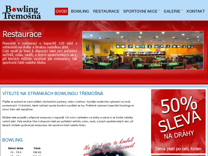 www.bowlingtremosna.cz