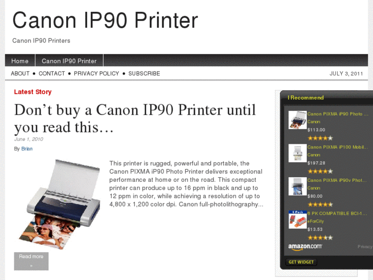 www.canonip90printer.net