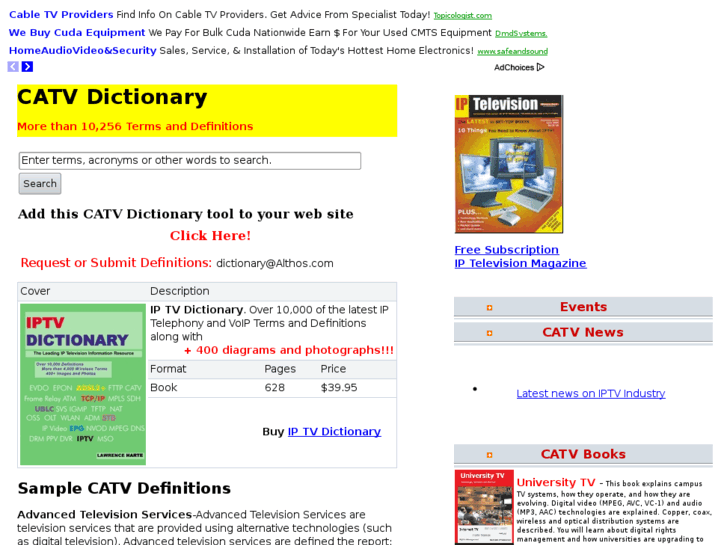 www.catvdictionary.com