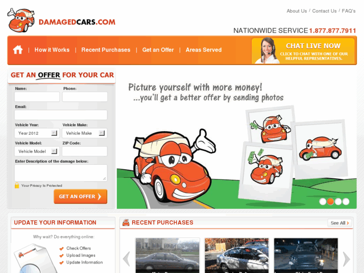 www.damagedcars.com