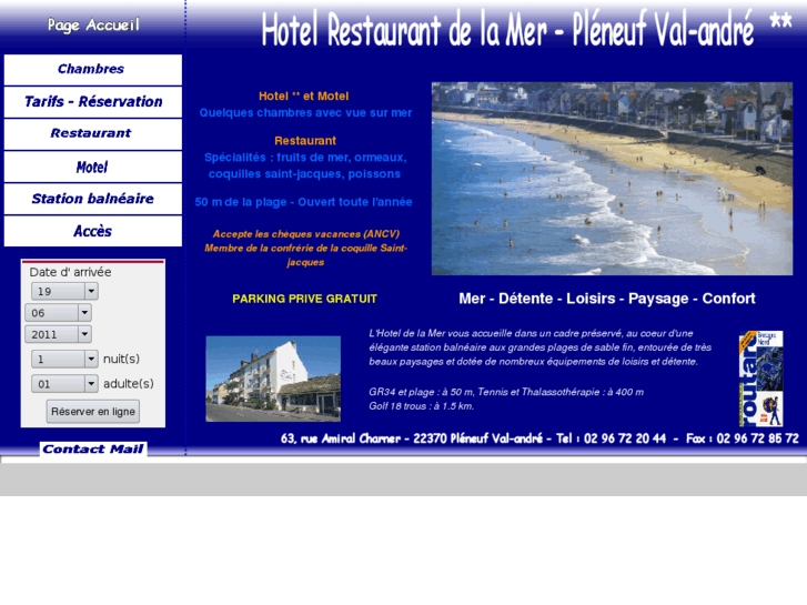 www.hotel-de-la-mer.com