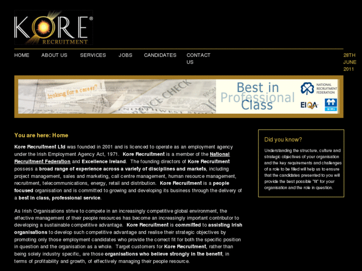 www.kore-recruitment.com