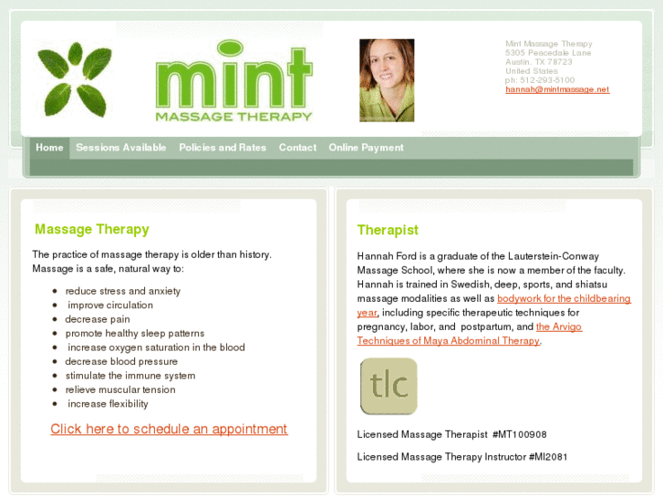 www.mintmassage.net