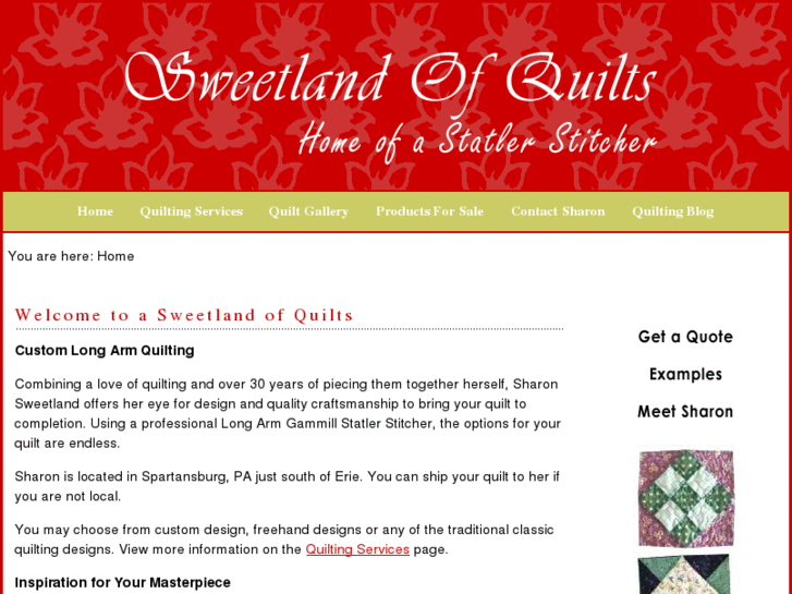 www.sweetlandofquilts.com