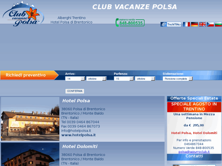 www.clubvacanzepolsa.it