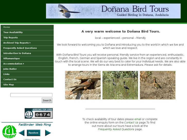 www.donanabirdtours.com