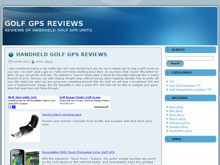 www.golfgpsreviews.info