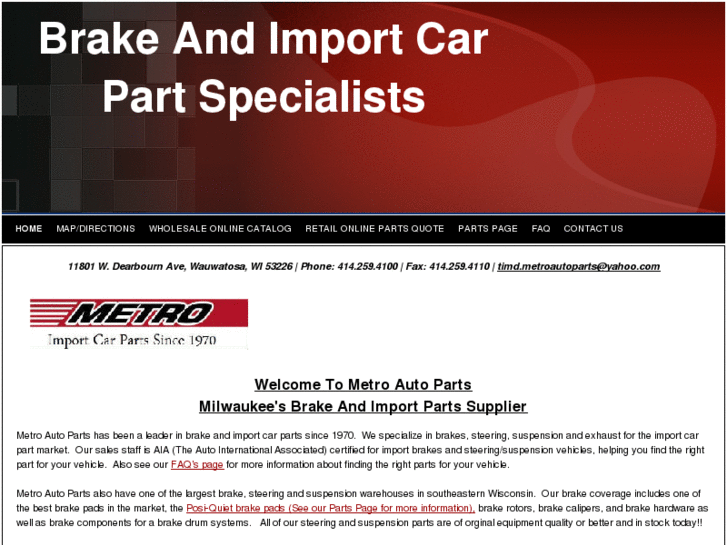 www.metroautoparts.net