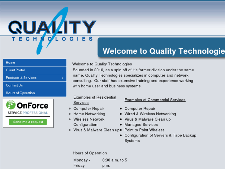 www.qualitytechnologies.net