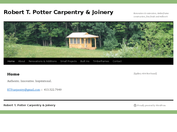 www.robertpottercarpentry.com