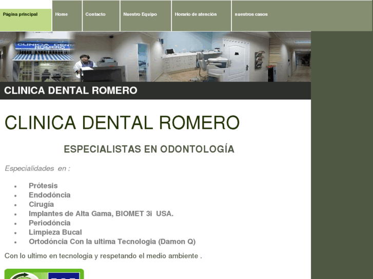 www.romeroclinicadental.com