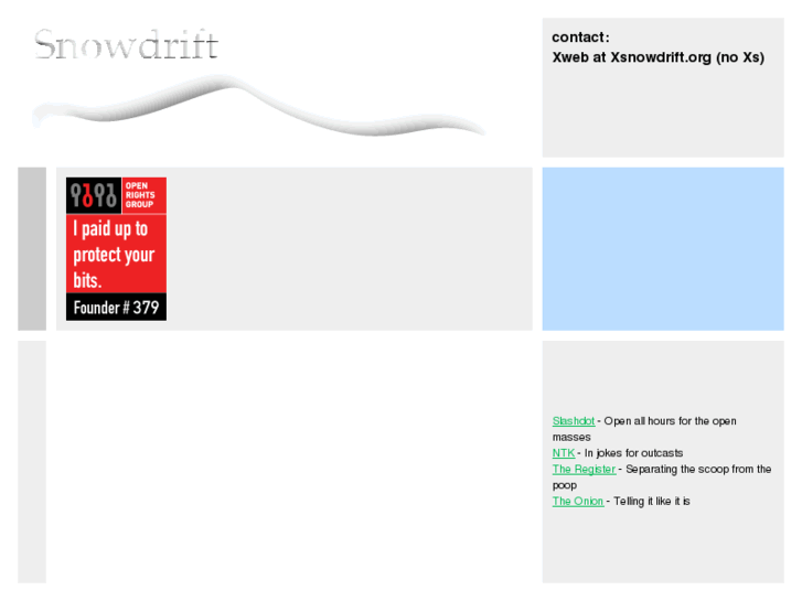 www.snowdrift.org
