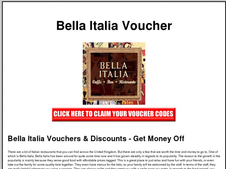 www.bellaitaliavoucher.org.uk