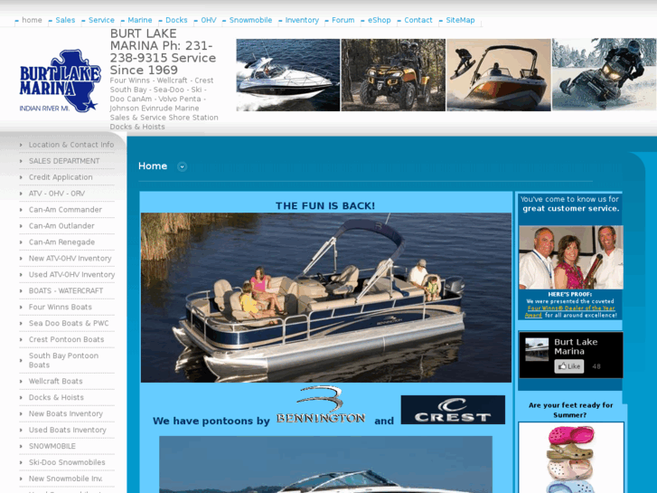 www.burtlakemarina.com