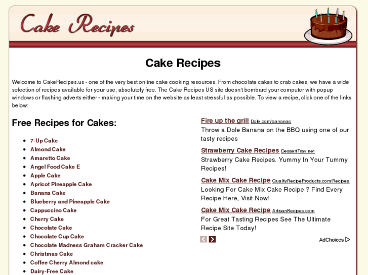 www.cakerecipes.us