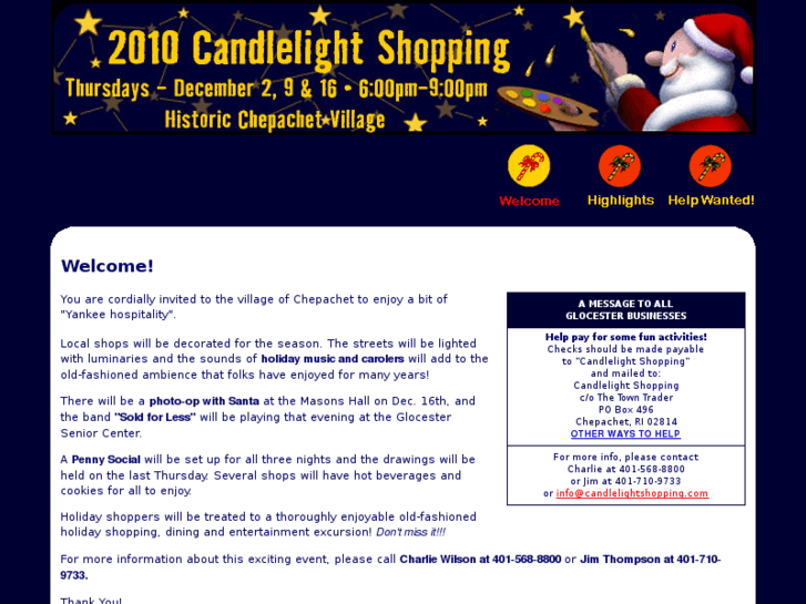 www.candlelightshopping.com