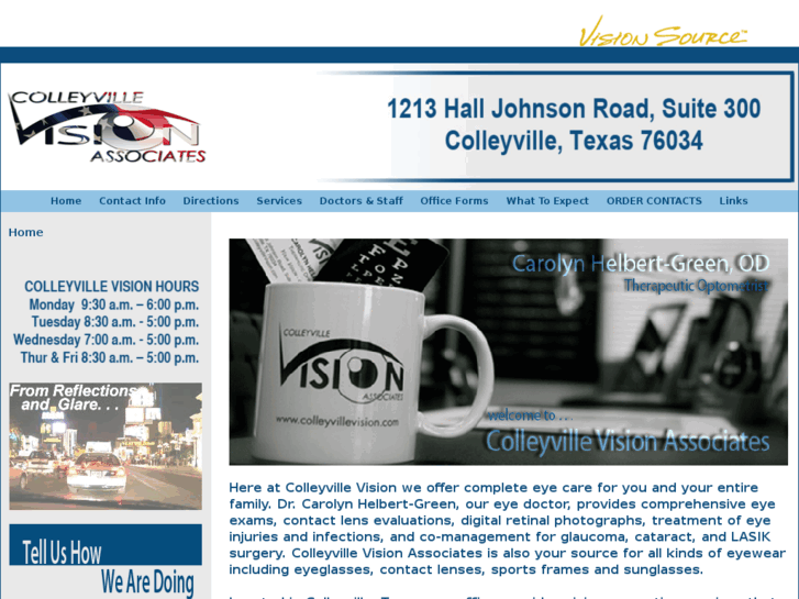 www.colleyvillevision.biz