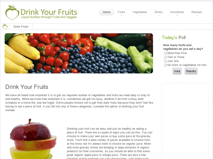www.drinkyourfruits.net