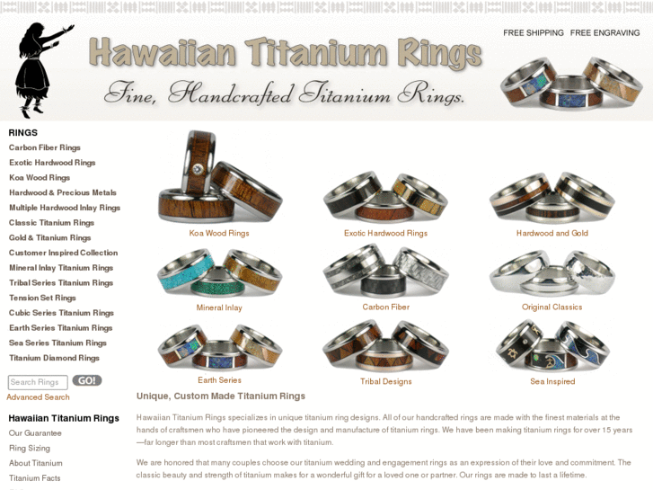 www.hawaiiantitaniumrings.com