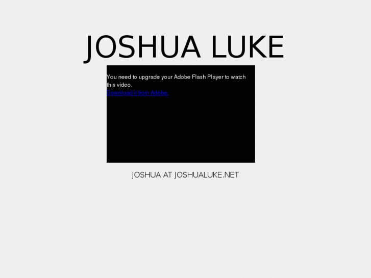 www.joshualuke.net