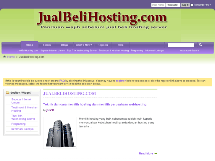 www.jualbelihosting.com