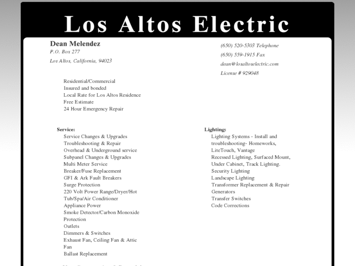 www.losaltoselectric.com