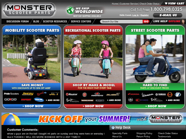 www.monsterscooterparts.com