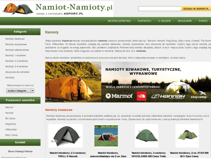 www.namiot-namioty.pl