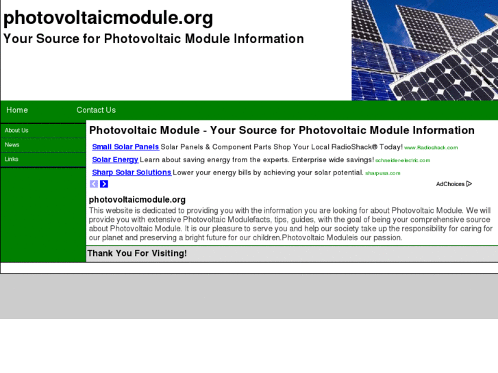 www.photovoltaicmodule.org