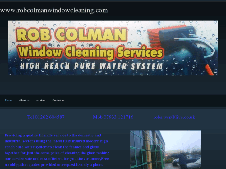 www.robcolmanwindowcleaning.com