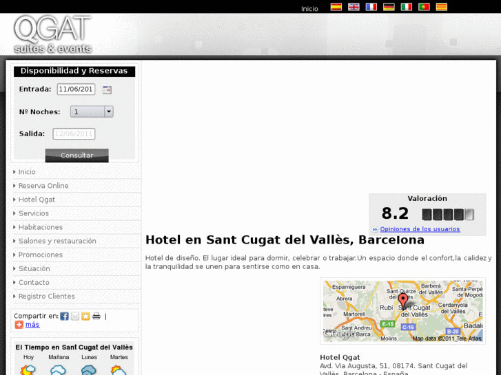 www.santcugathotel.com