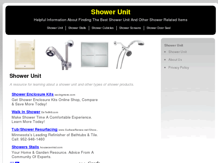 www.showerunit.net