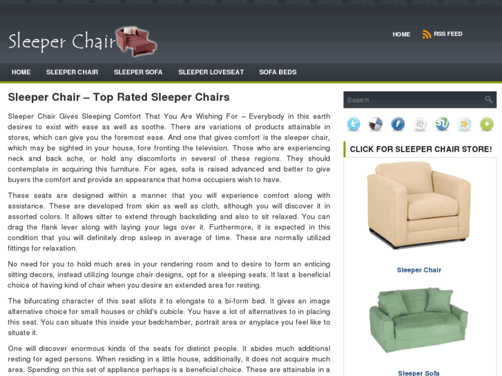 www.sleeperchair.net