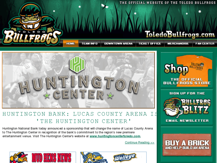 www.toledobullfrogs.com