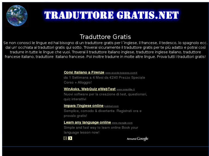 www.traduttoregratis.net