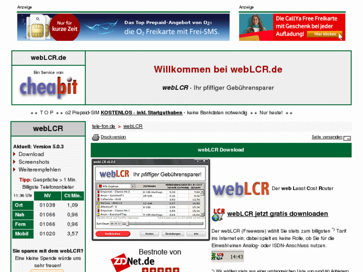www.weblcr.de