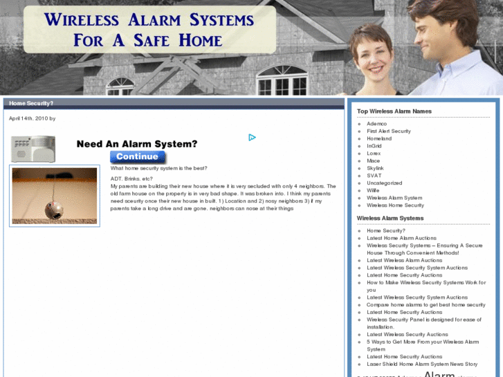 www.alarmsystemwireless.net