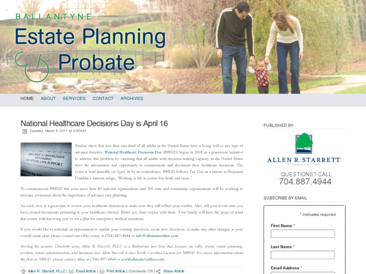 www.ballantyneestateplanningandprobate.com