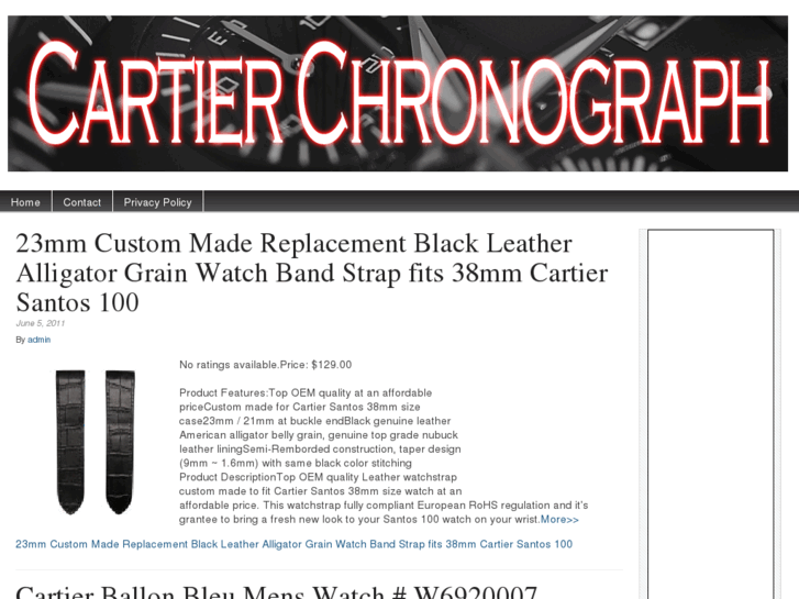 www.cartierchronograph.com