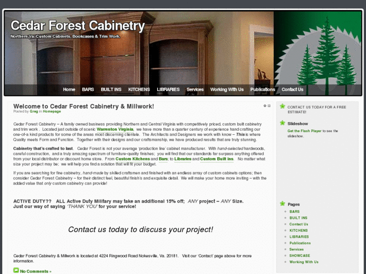 www.cedarforestcabinetry.com