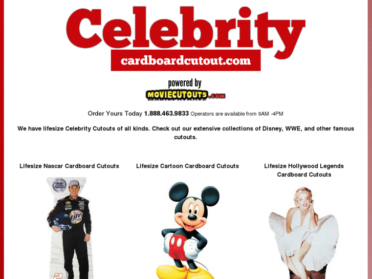 www.celebritycardboardcutout.com