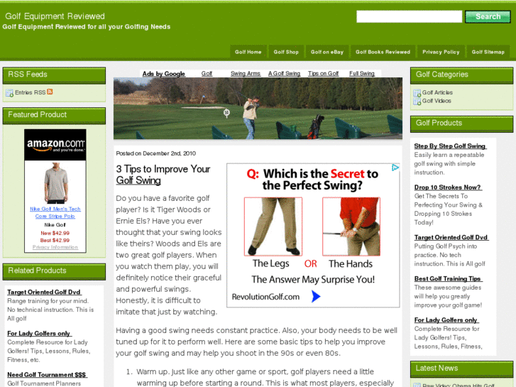 www.golf-equipment-reviewed.info