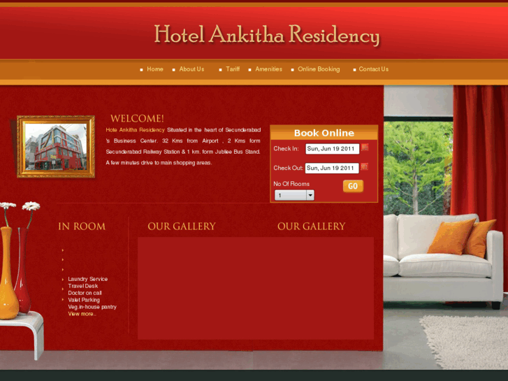 www.hotelankitharesidency.com