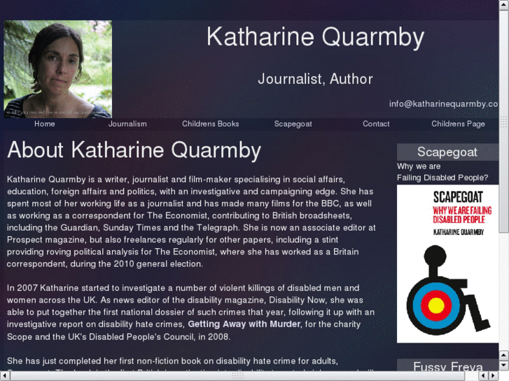 www.katharinequarmby.com