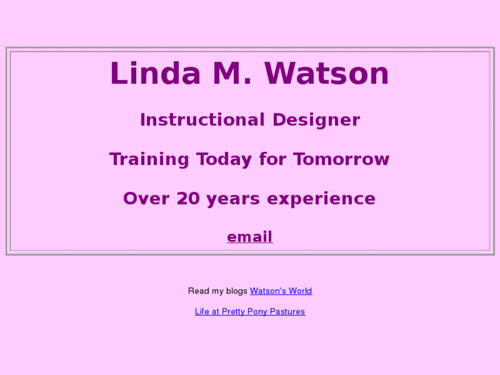 www.lindamwatson.com