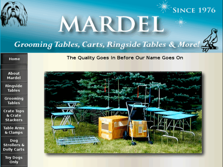 www.mardelgroomingtables.com