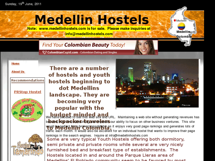 www.medellinhostels.com